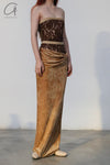 OUDE WAAG Core Velvet New Sleeping skirt OW-23SS-SK05 Ginger